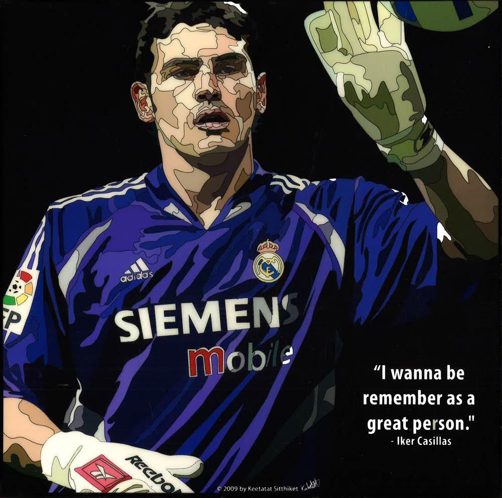 Iker Cassilas Pop Art (10'X10')
