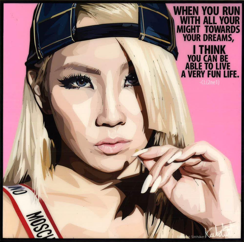 Cl (2Ne1) Pop Art (10X10)