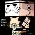 Stormtrooper Robot: Don't Touch Me Pop Art (10X10)