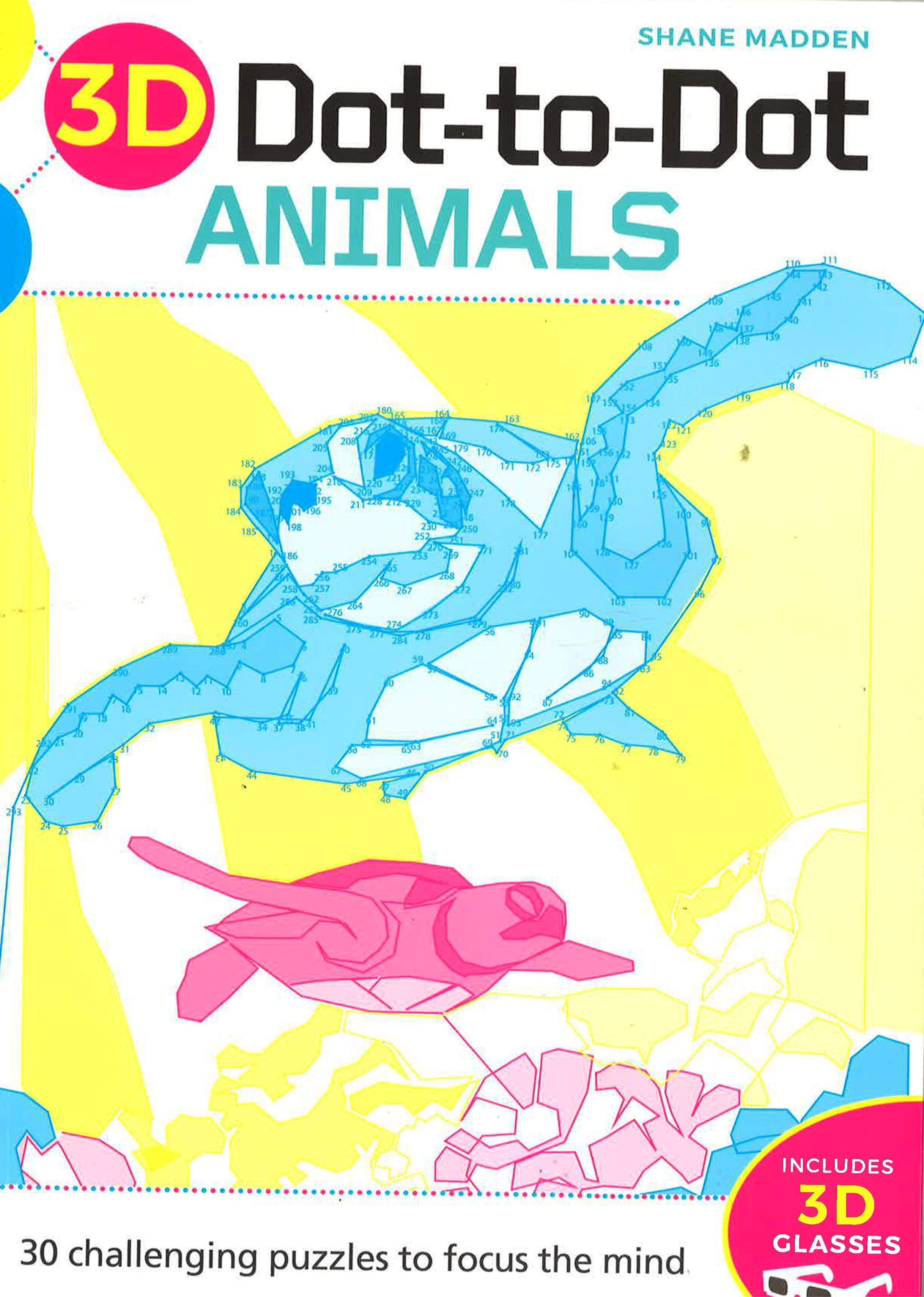 3D Dot-To-Dot: Animals