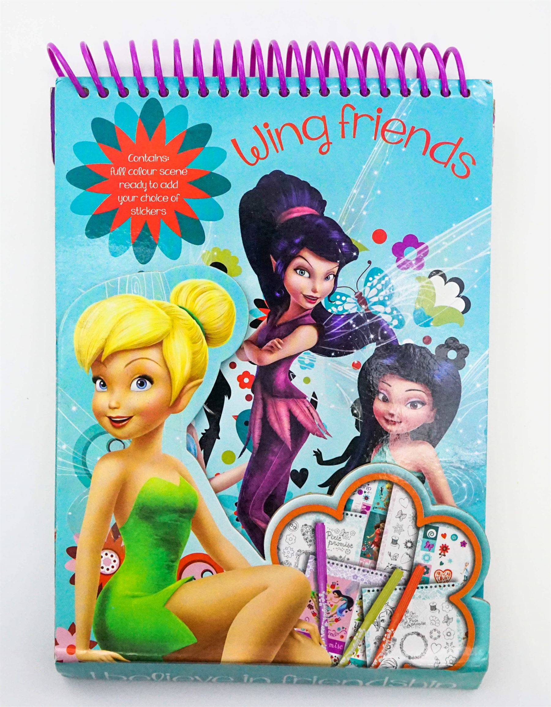 Fairies Wing Friends - Colour Your Own Sticker Set
