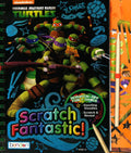 Artistic Studios Teenage Mutant Ninja Turtles Scratch Fantastic Scratch-Off Fun And Games! Playset