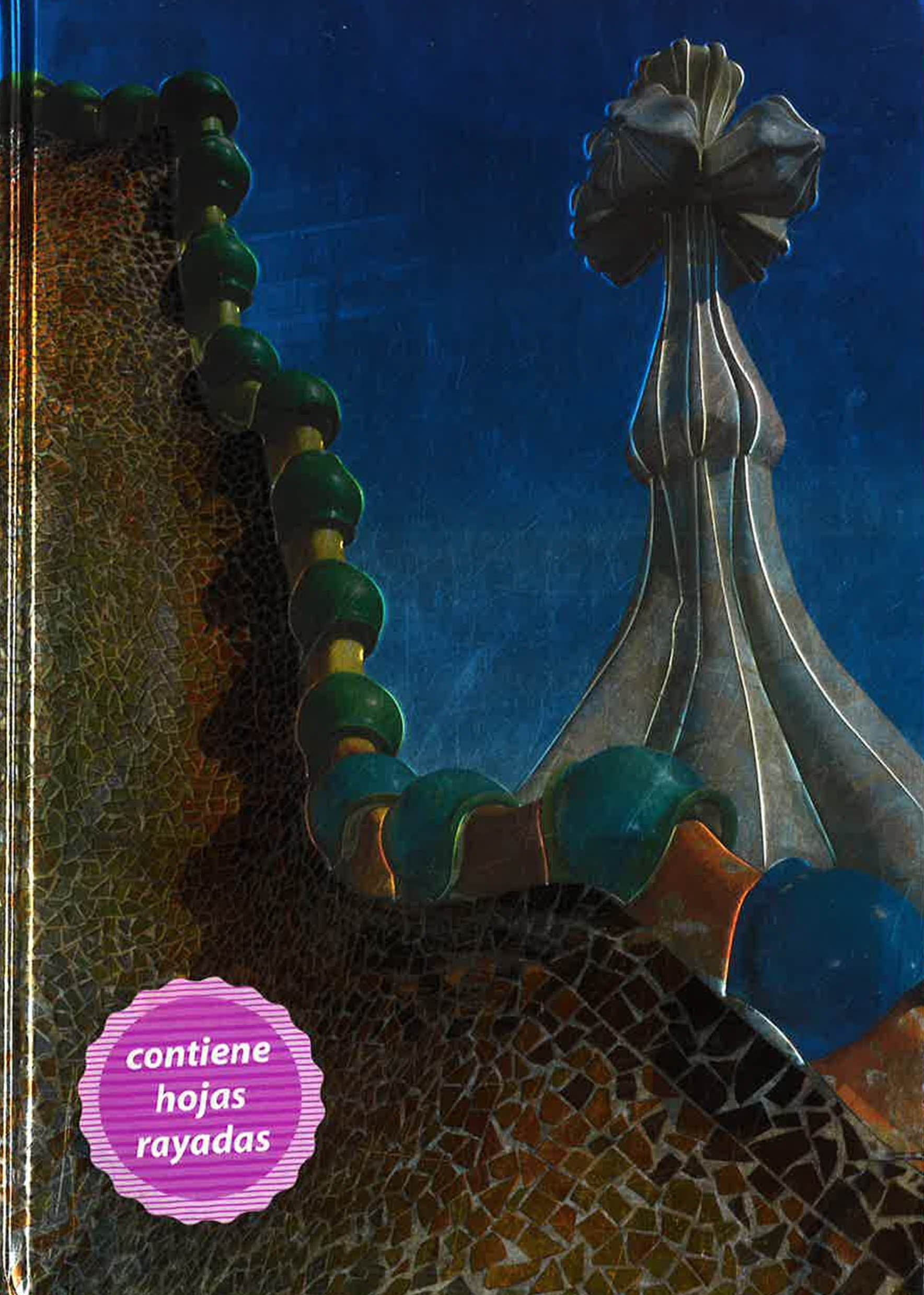 Gaudi Tejado Casa Batlle 34R (Ruled Notebook)