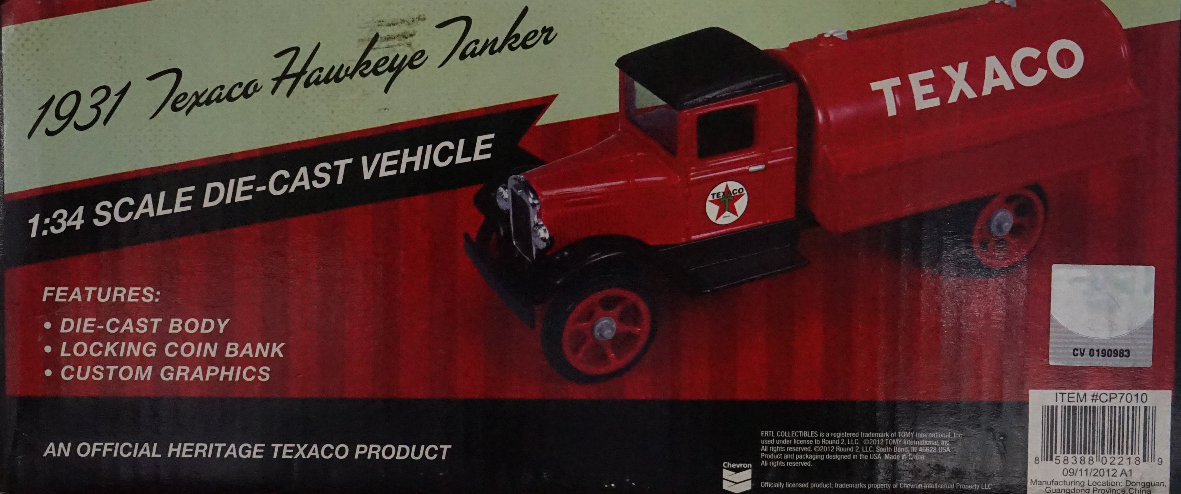 1931 Texaco Hawkeye Tanker