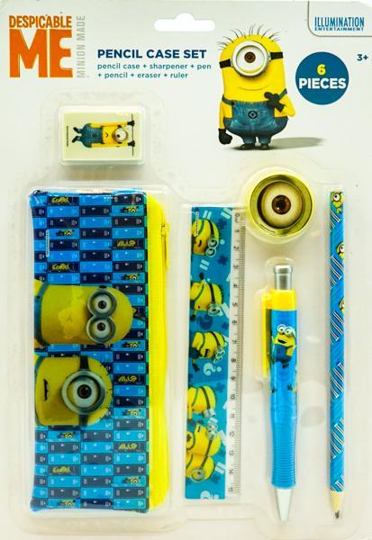 Despicable Me Minnion Made: Pencil Case Set