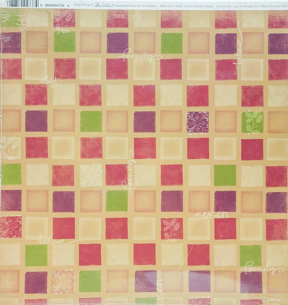 Scrapbook Paper: Home For The Holidays