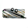 Zipit Metallic Pouch Silver