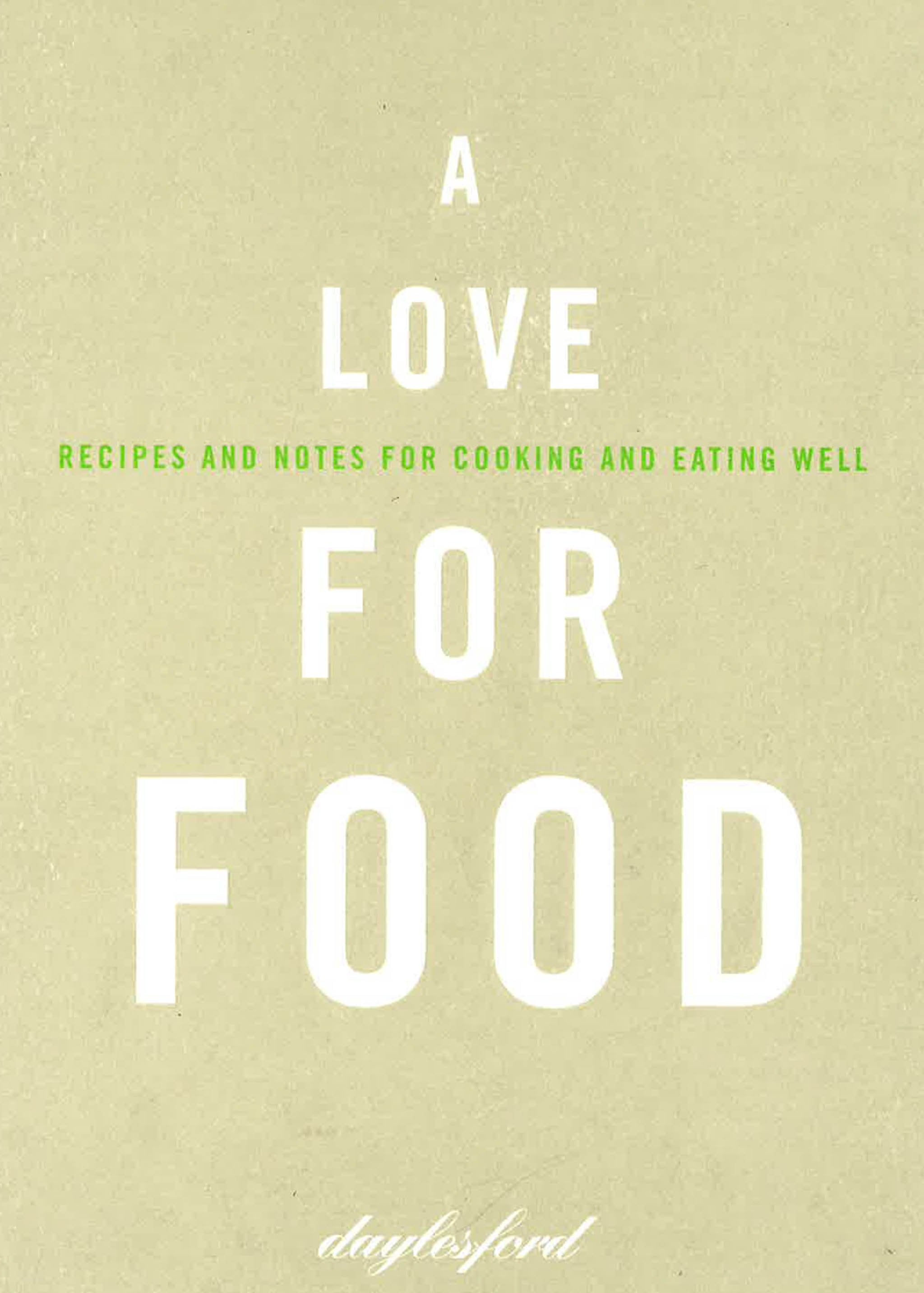 A Love For Food