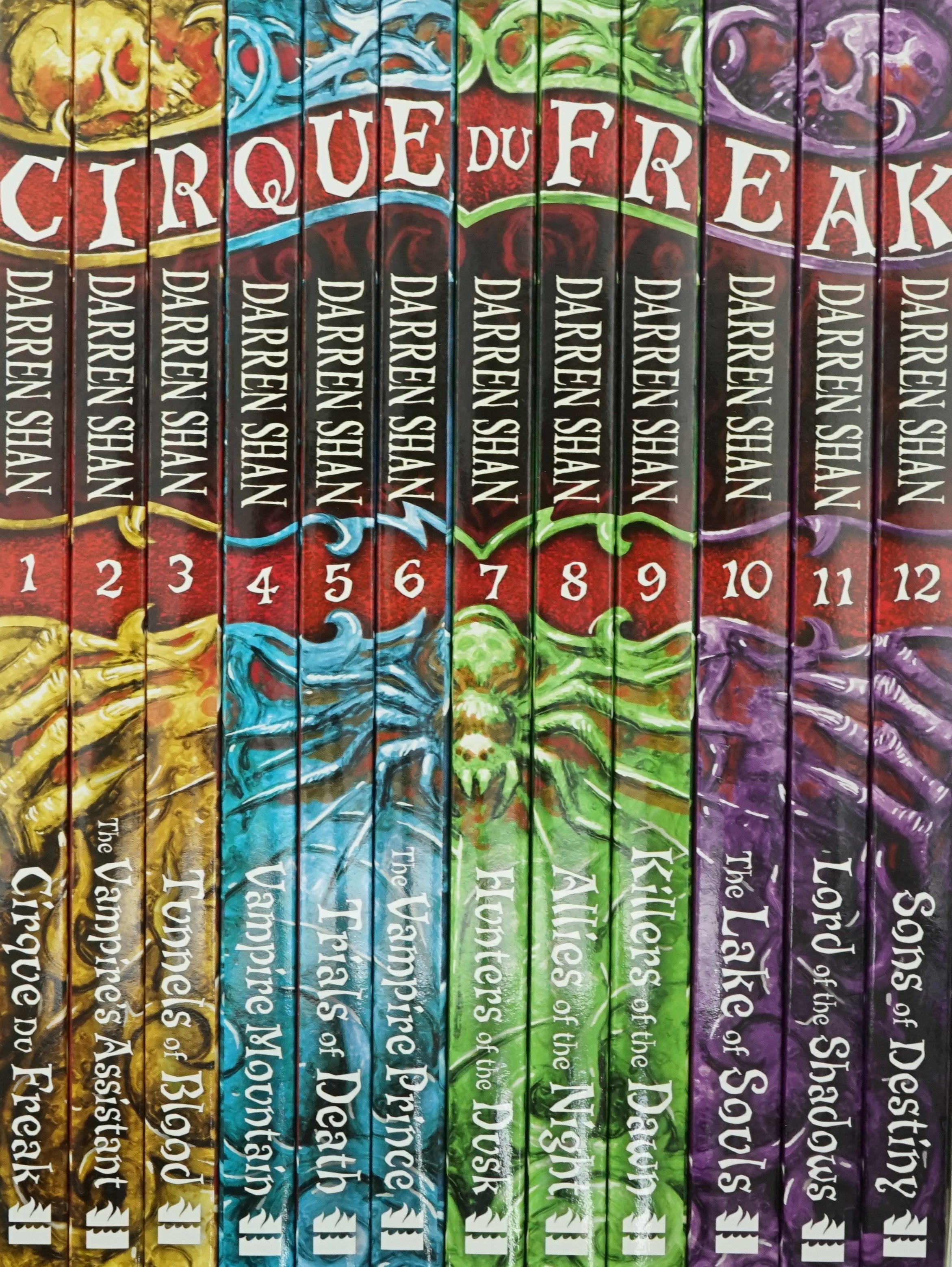 The Saga Of Darren Shan Pack, 12 Books