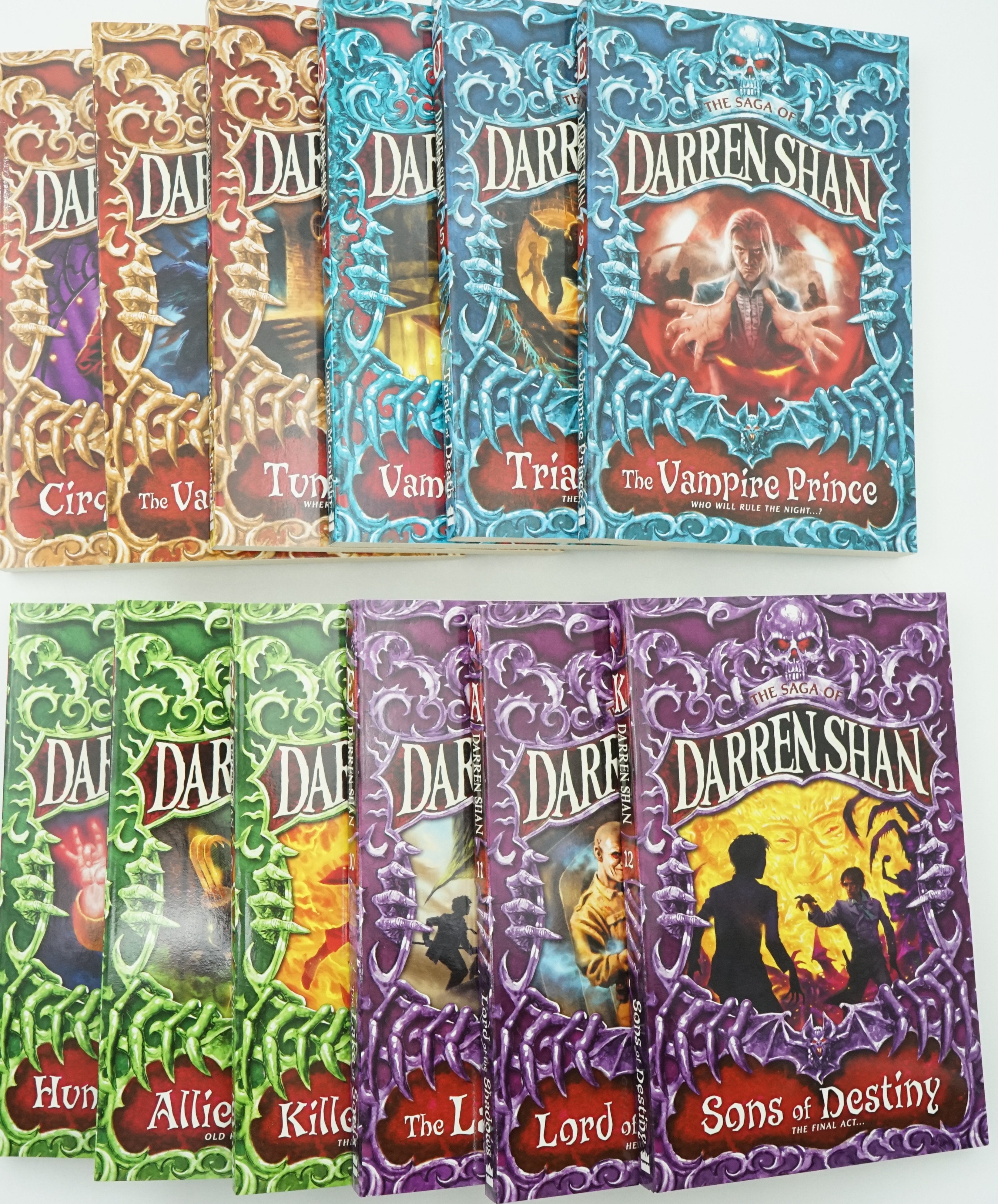 The Saga Of Darren Shan Pack, 12 Books