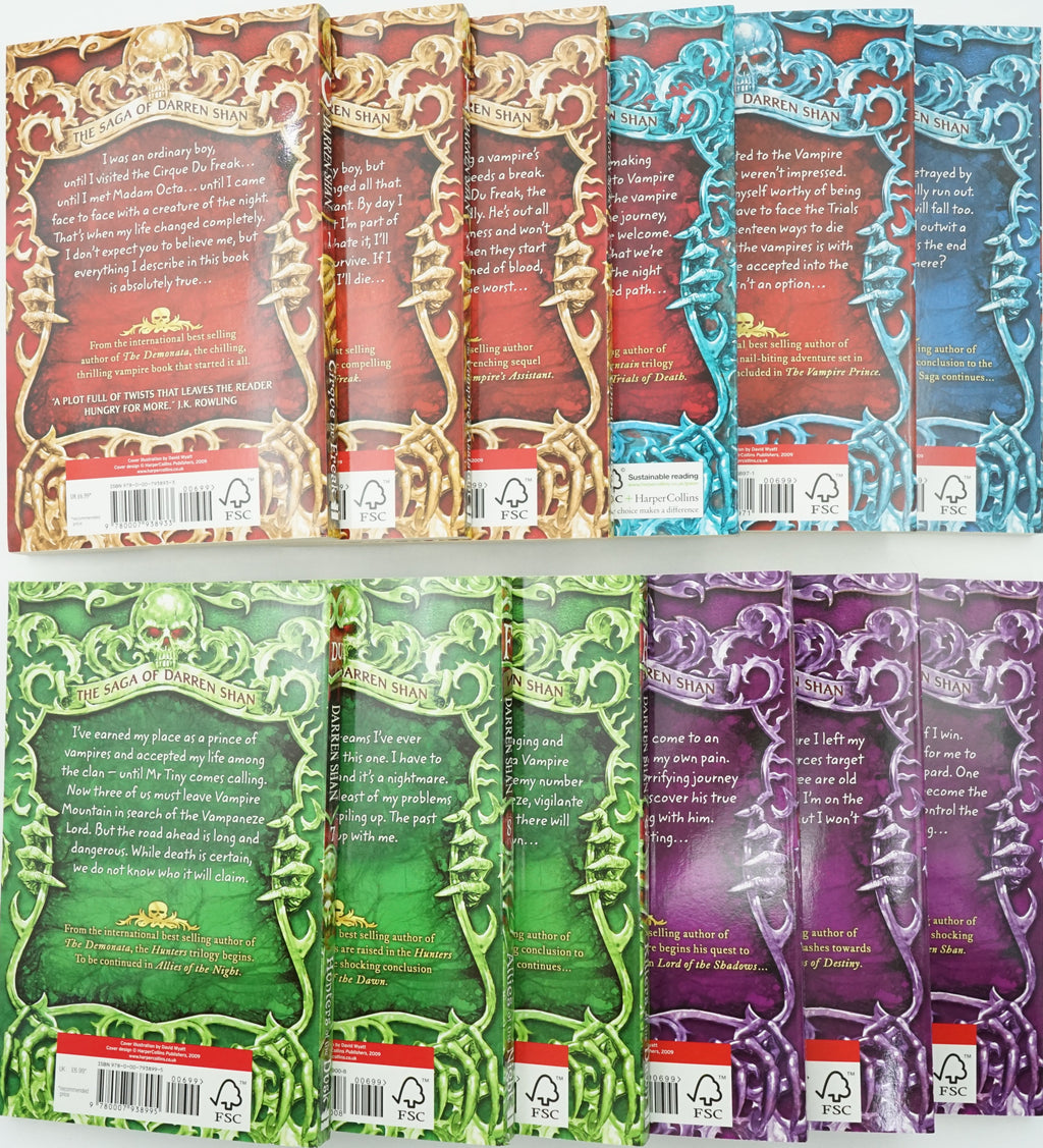 The Saga Of Darren Shan Pack, 12 Books