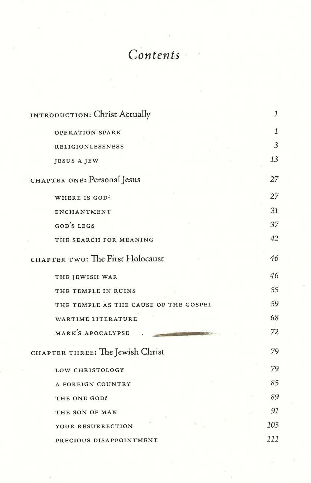 Christ Actually: The Son Of God For The Secular Age