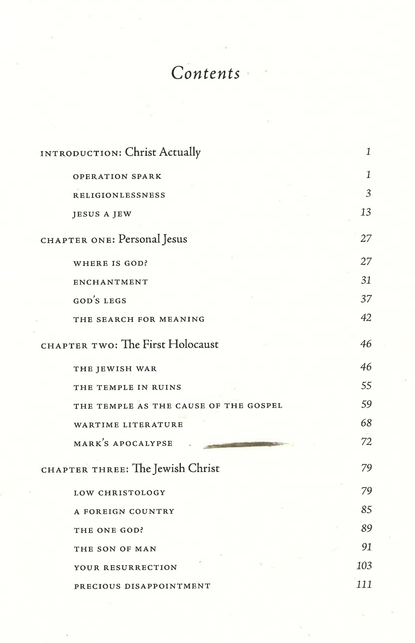 Christ Actually: The Son Of God For The Secular Age