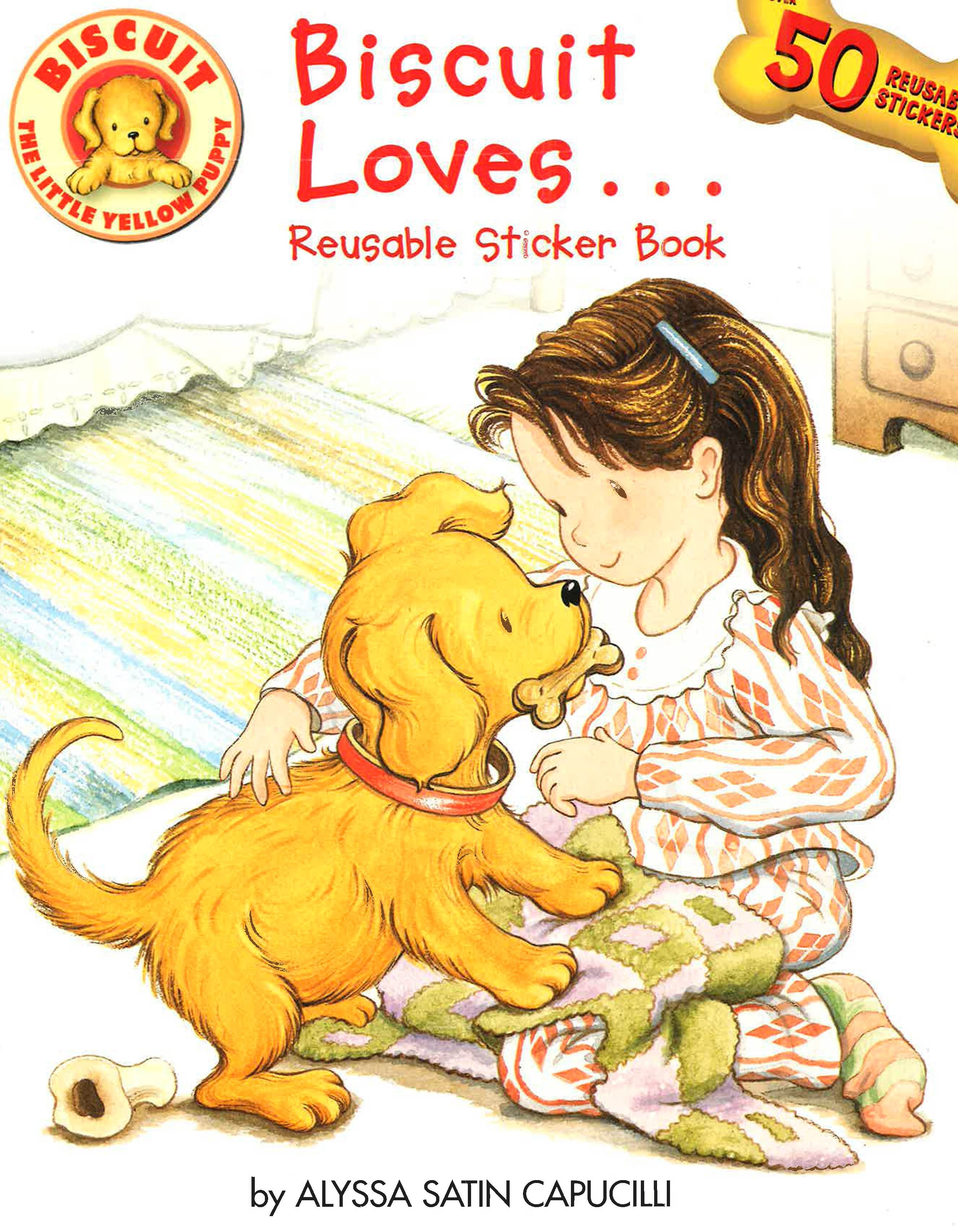 Biscuit Loves...Reusable Sticker Book