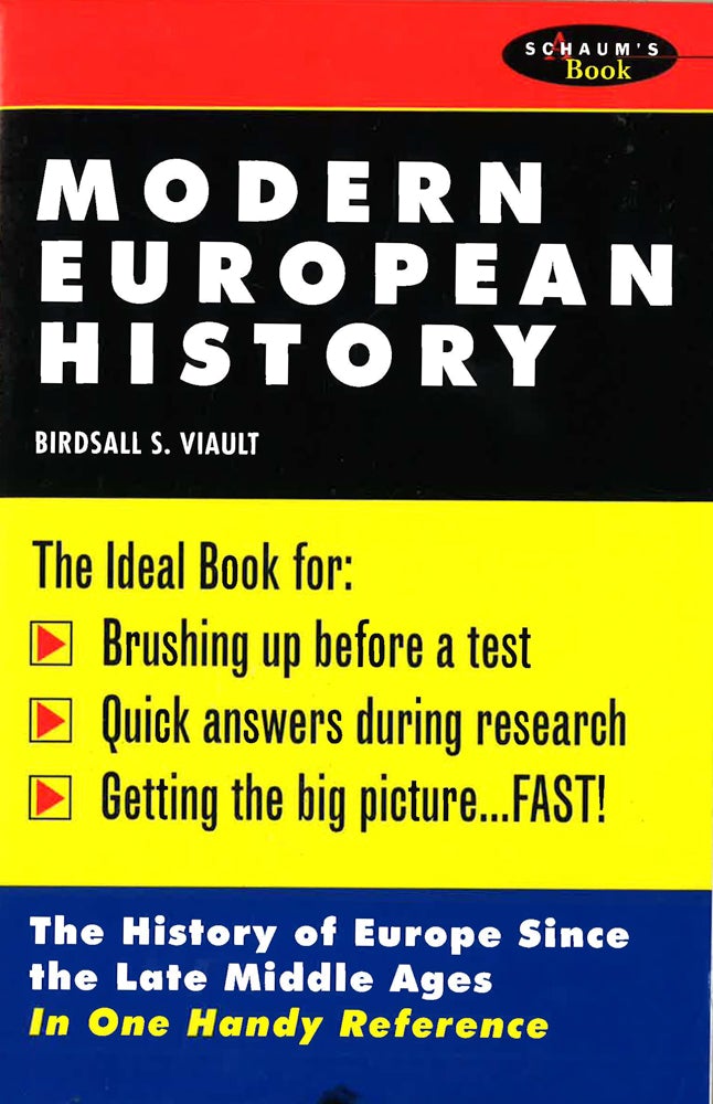 Schaum's Outline Of Modern European History