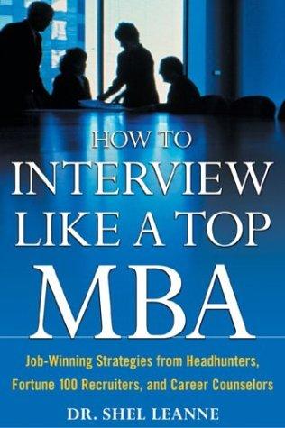 *Top Mba: Job-Winning Strategies