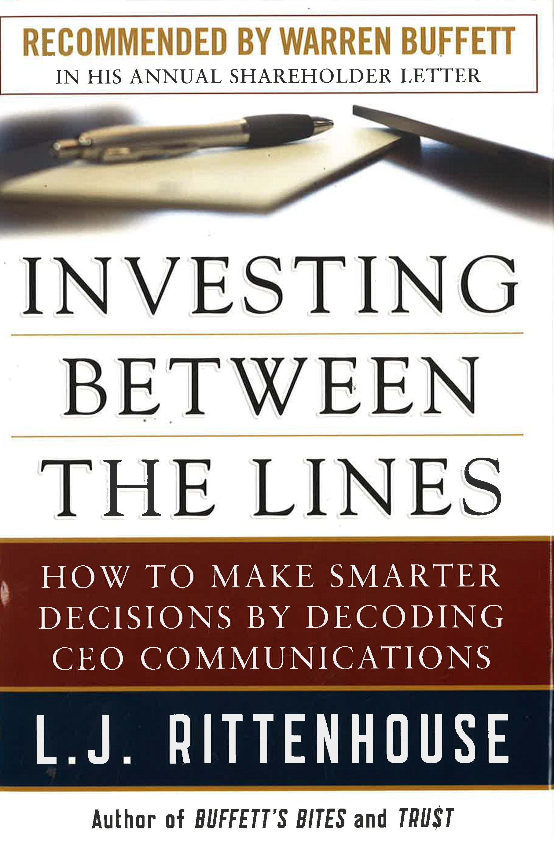 *Investing Between The Lines