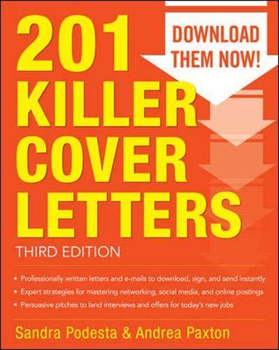 *201 Killer Cover Letters Third Edition