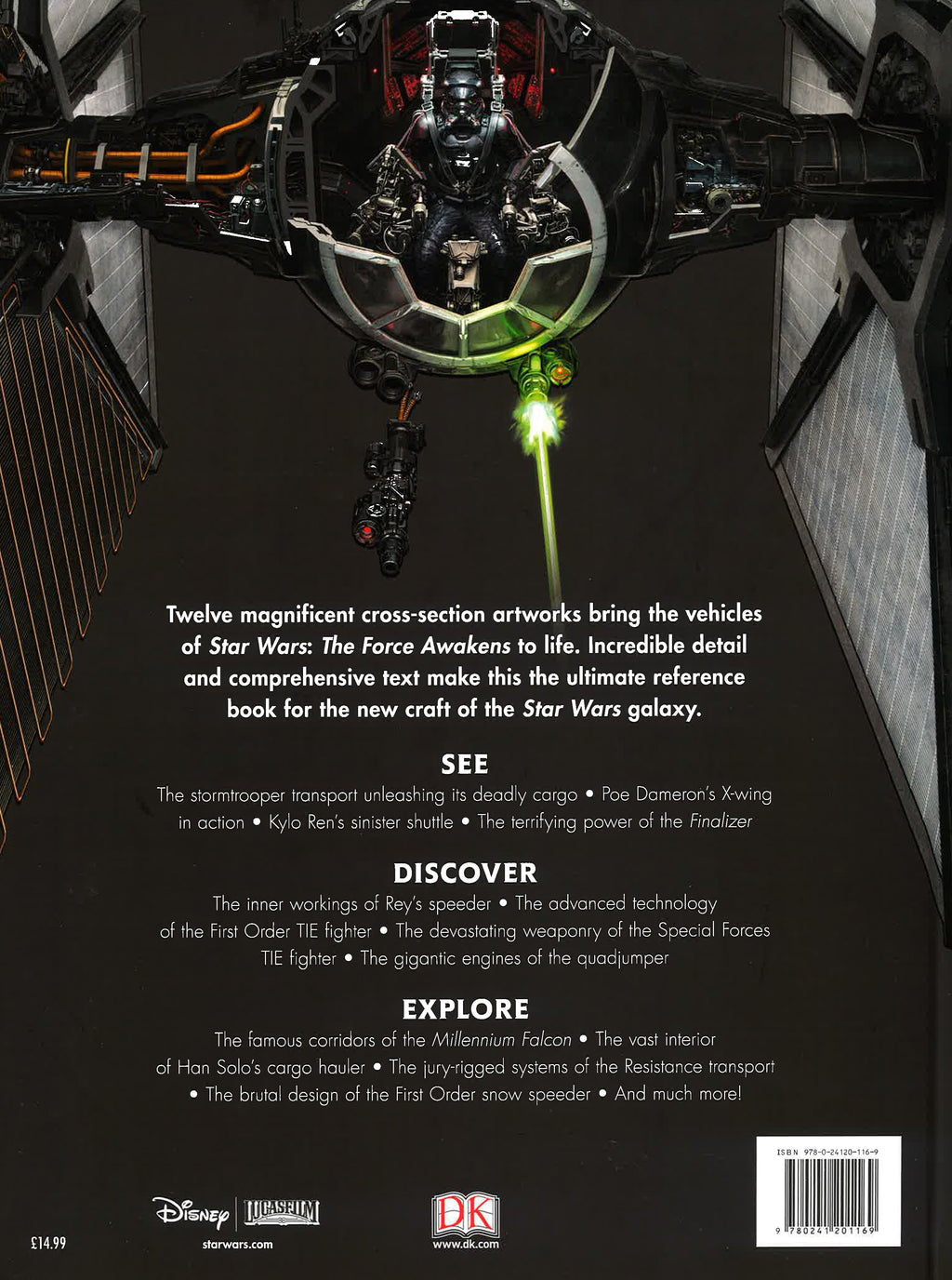 Dk: Star Wars: The Force Awakens Cross Sections