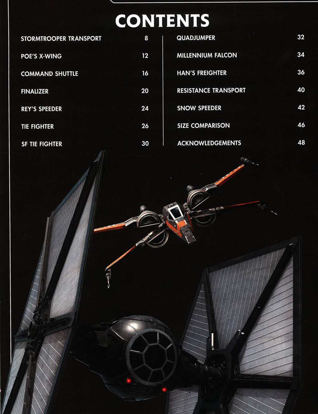 Dk: Star Wars: The Force Awakens Cross Sections