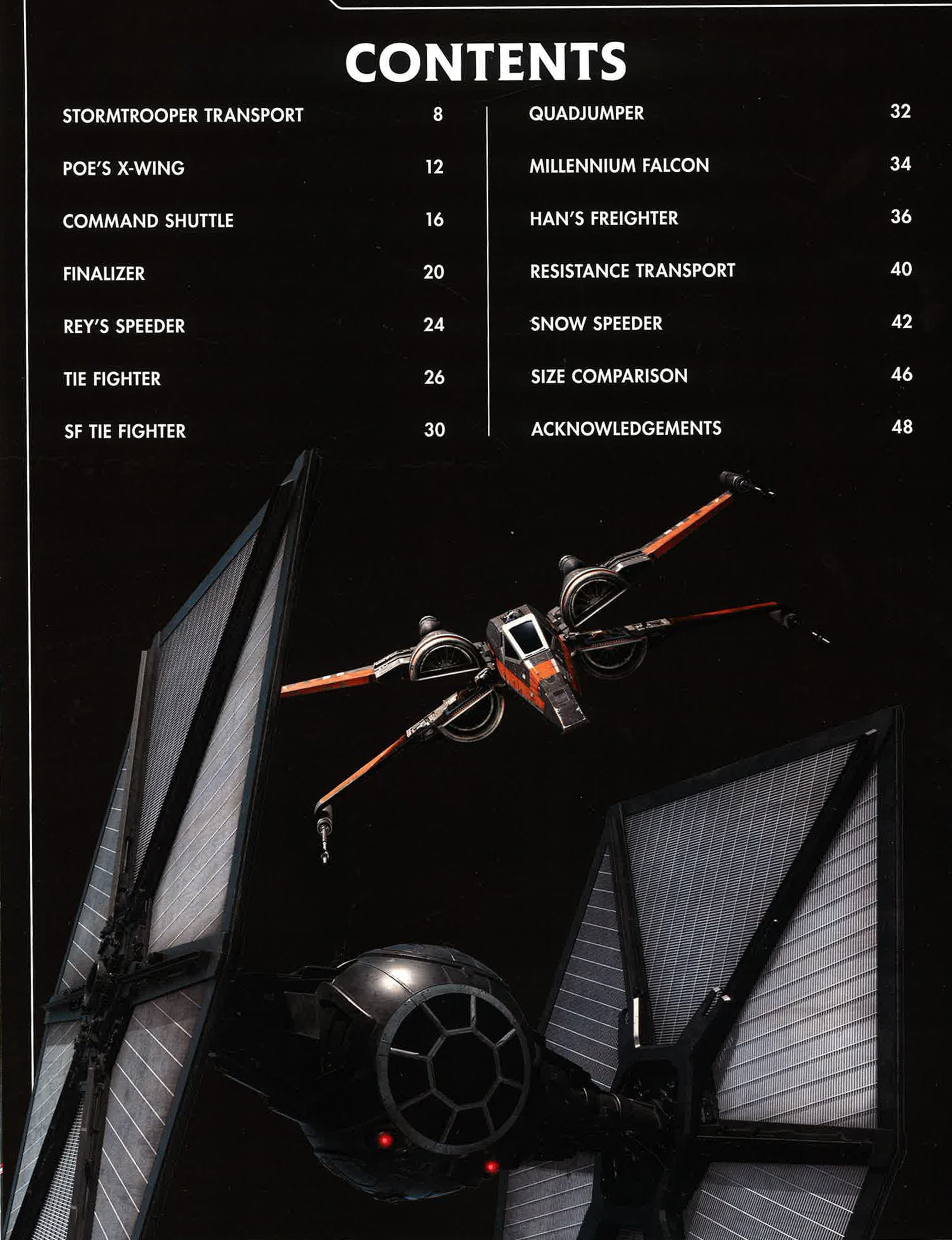 Dk: Star Wars: The Force Awakens Cross Sections
