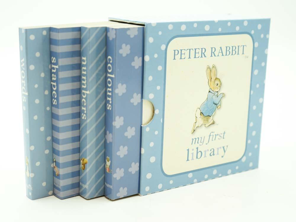 Beatrix Potter Peter Rabbit: My First Library 4 Board Book Collection Set