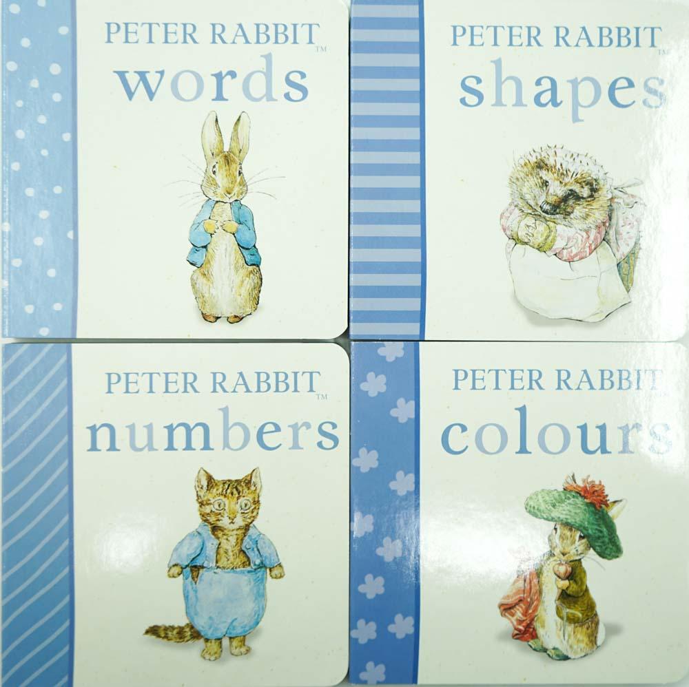 Beatrix Potter Peter Rabbit: My First Library 4 Board Book Collection Set