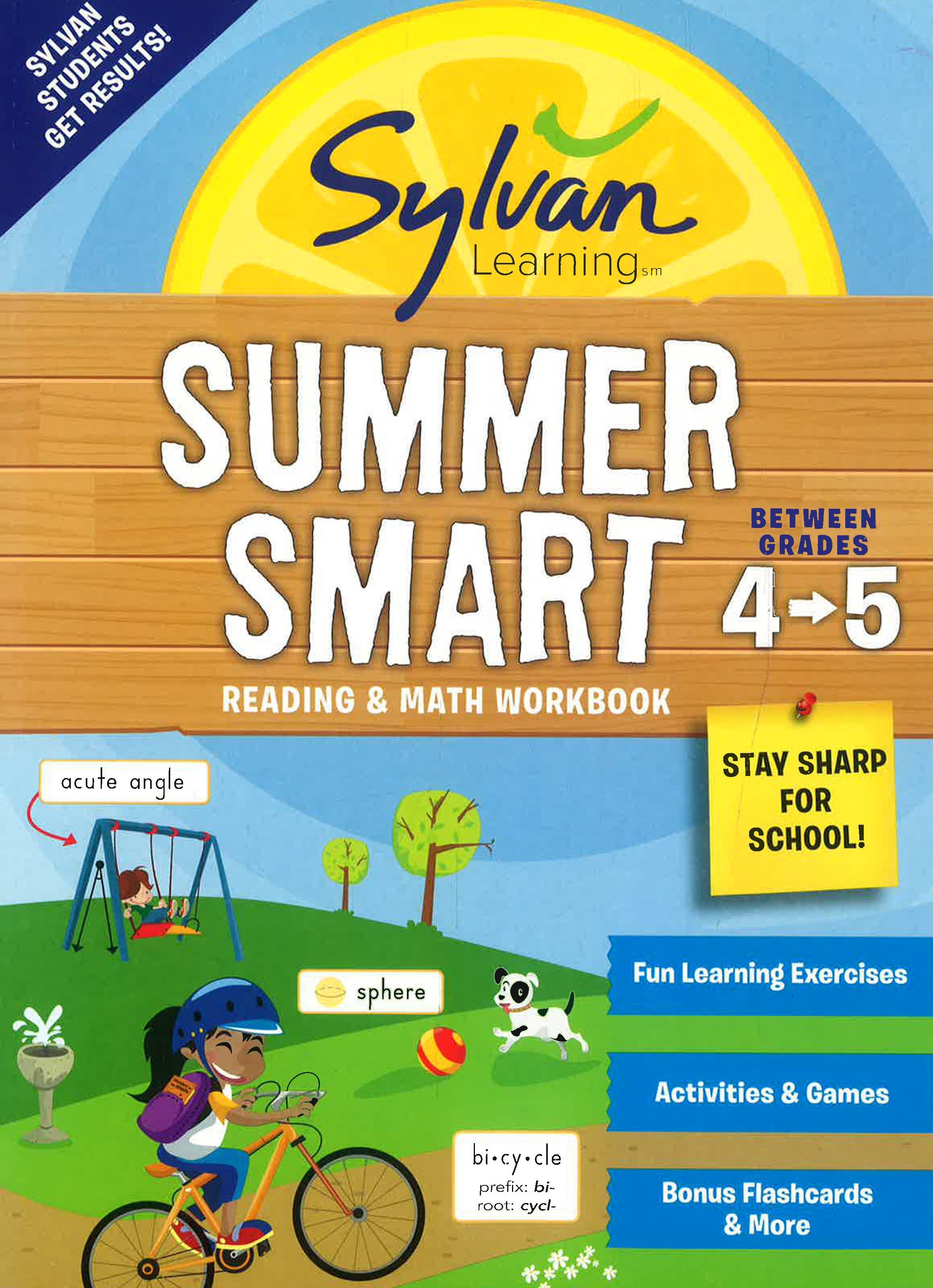 Sylvan Summer Smart Workbook: Between Grades 4 & 5