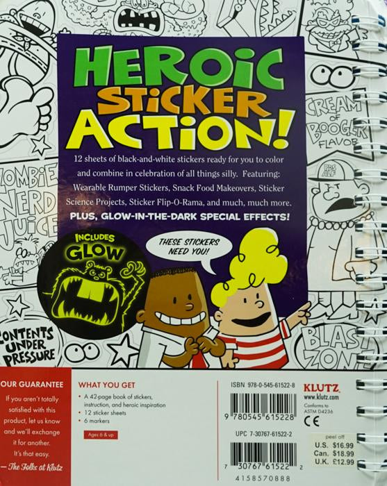 The Captain Underpants Super-Silly Sticker Studio