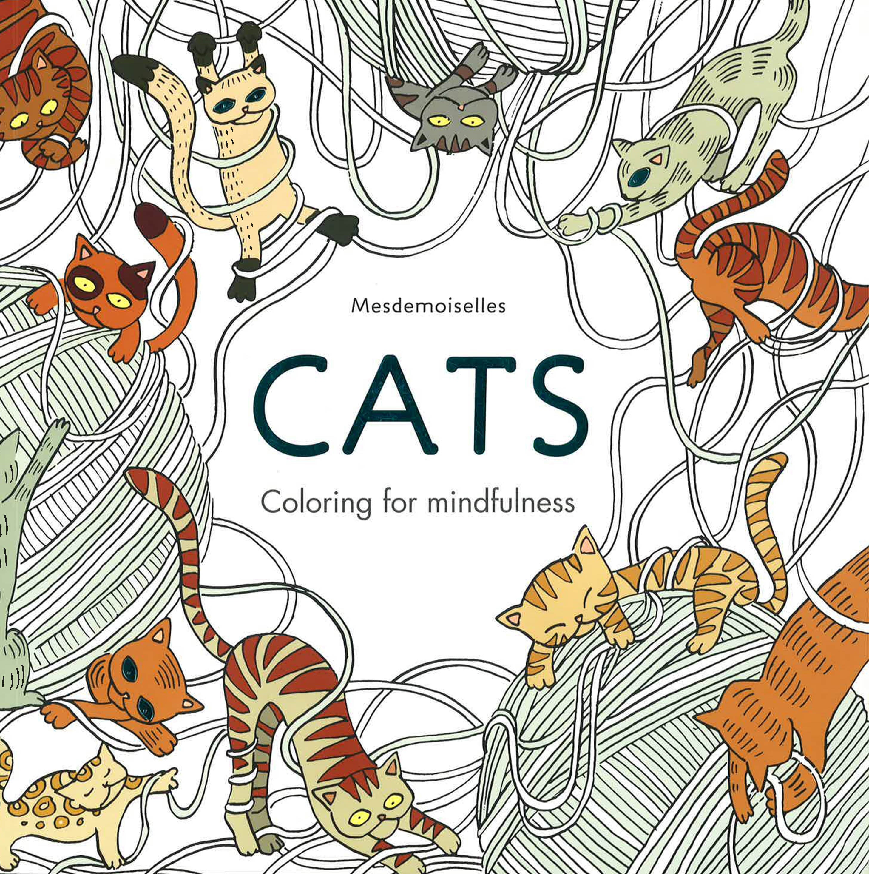 Cats: Colouring For Mindfulness
