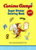 Curious George Super Sticker Coloring Book