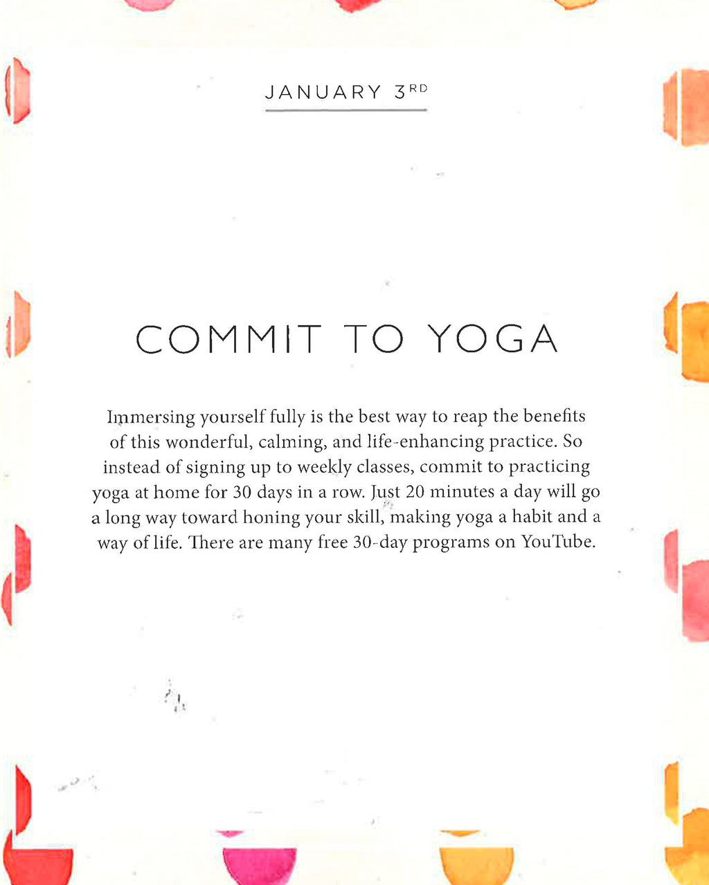 Everyday Calm: 365 Ways To A Better You