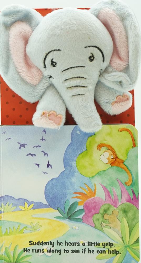 Animal Paw Book - Eddie The Elephant