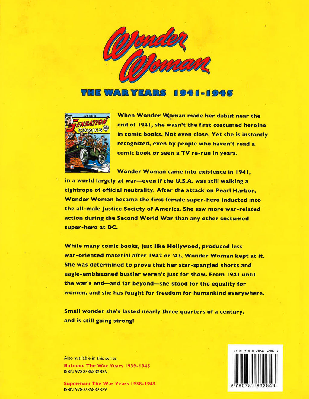 Wonder Woman: The War Years 1941-1946 (Hb)