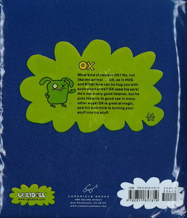 Hey Ugly Ox Plush Journal