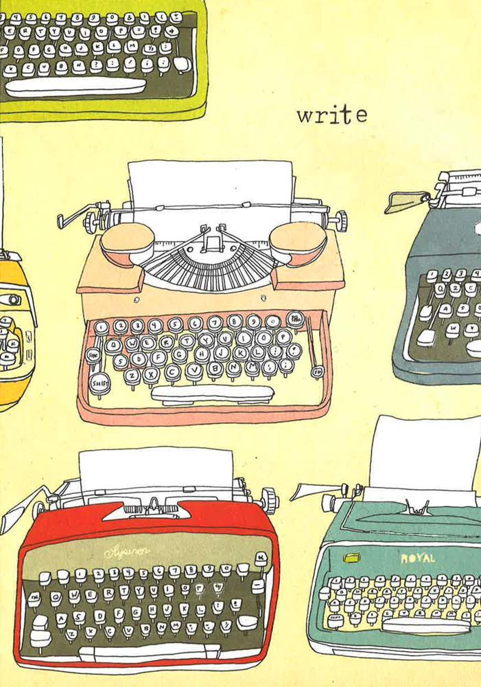 Julia Rothman Typewriter Eco-Journal