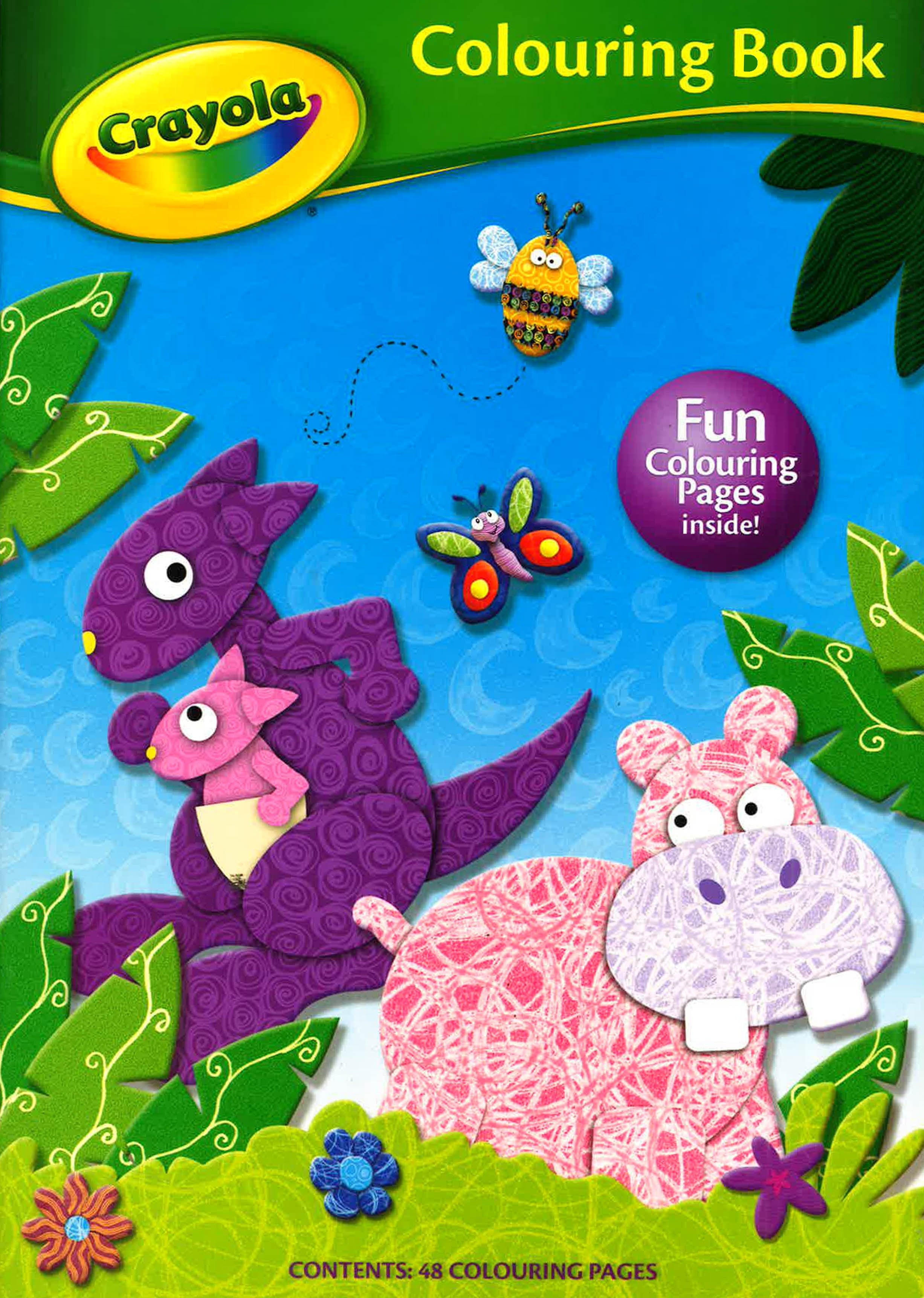 Crayola In The Wild Colouring Book: Hippo