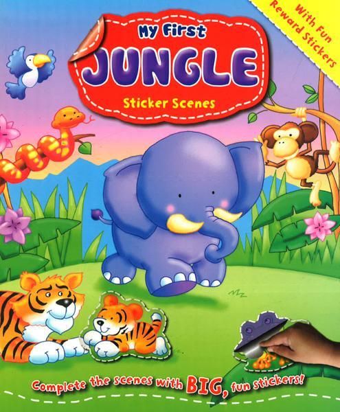 My First Jungle Sticker Scenes