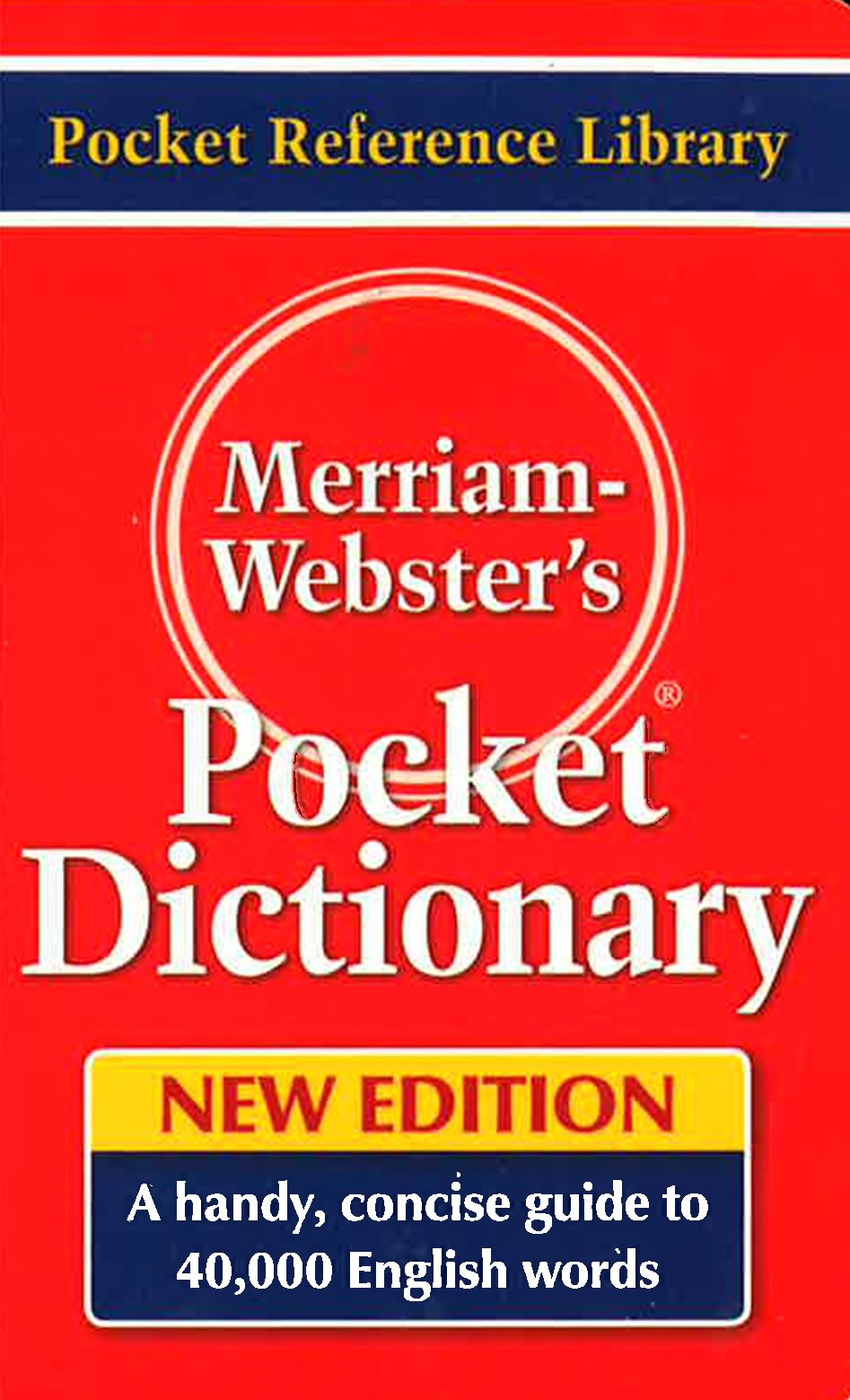 Merriam Webster's: Pocket Dictionary