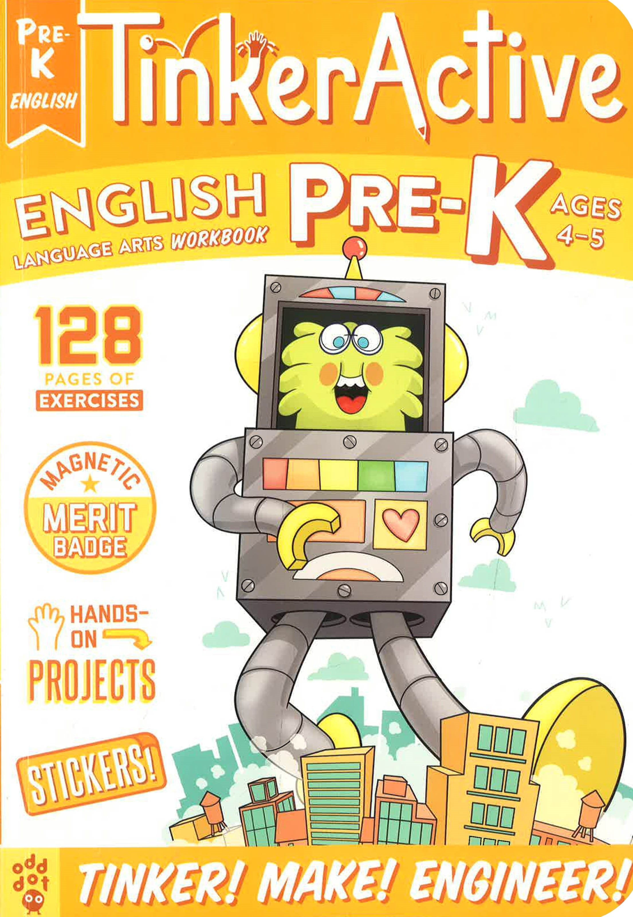 Tinkeractive Workbooks: Pre-K English Language Arts