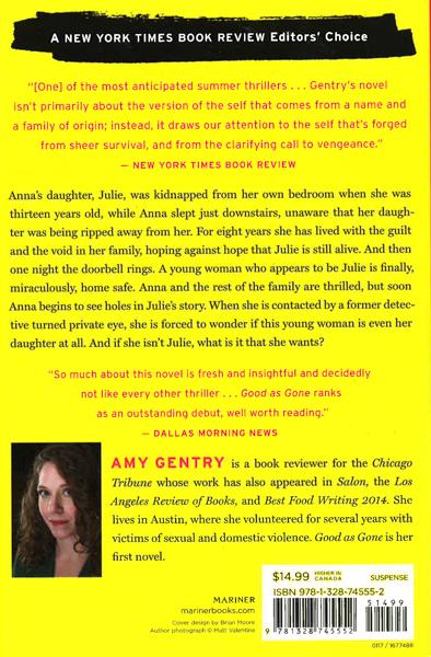 Good As Gone: A Novel Of Suspense