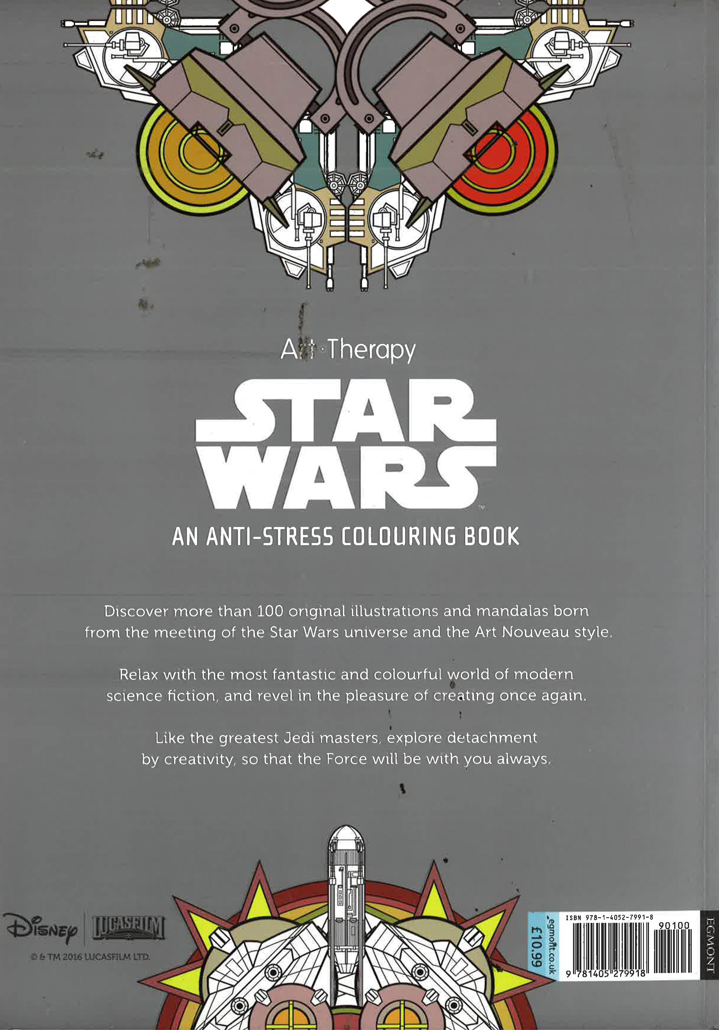 Star Wars Art Therapy Colouring Book (Star Wars Colouring Books)