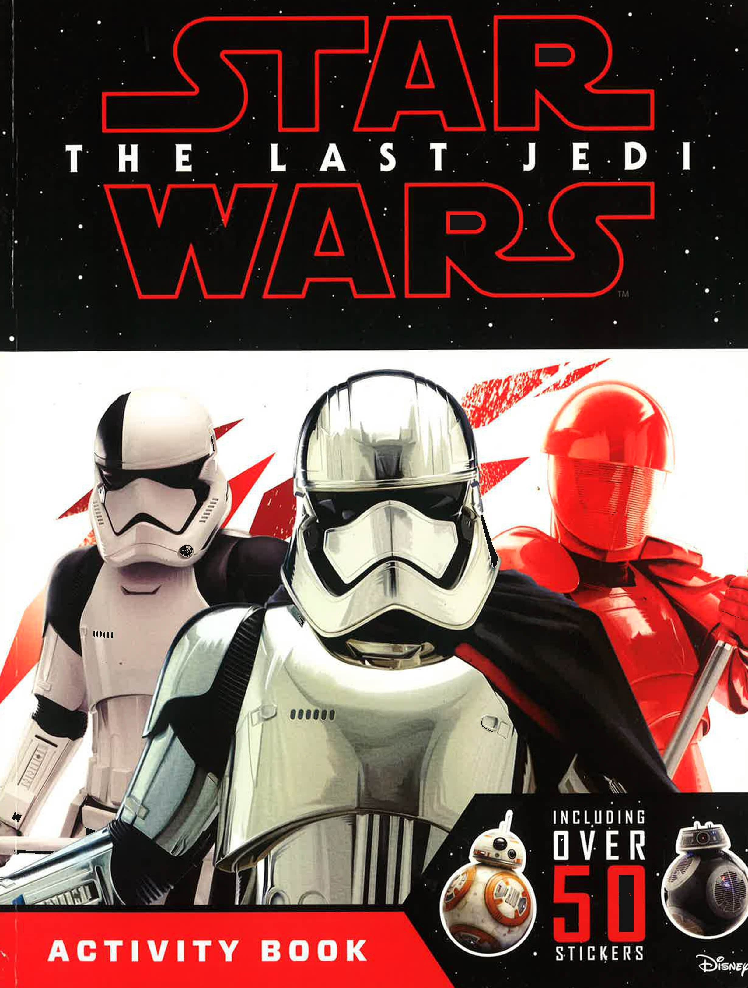 Star Wars The Last Jedi Activity Book With Stickers