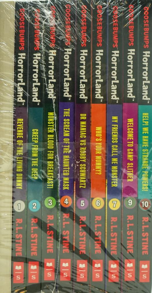 Goosebumps Horrorland (10 Books)