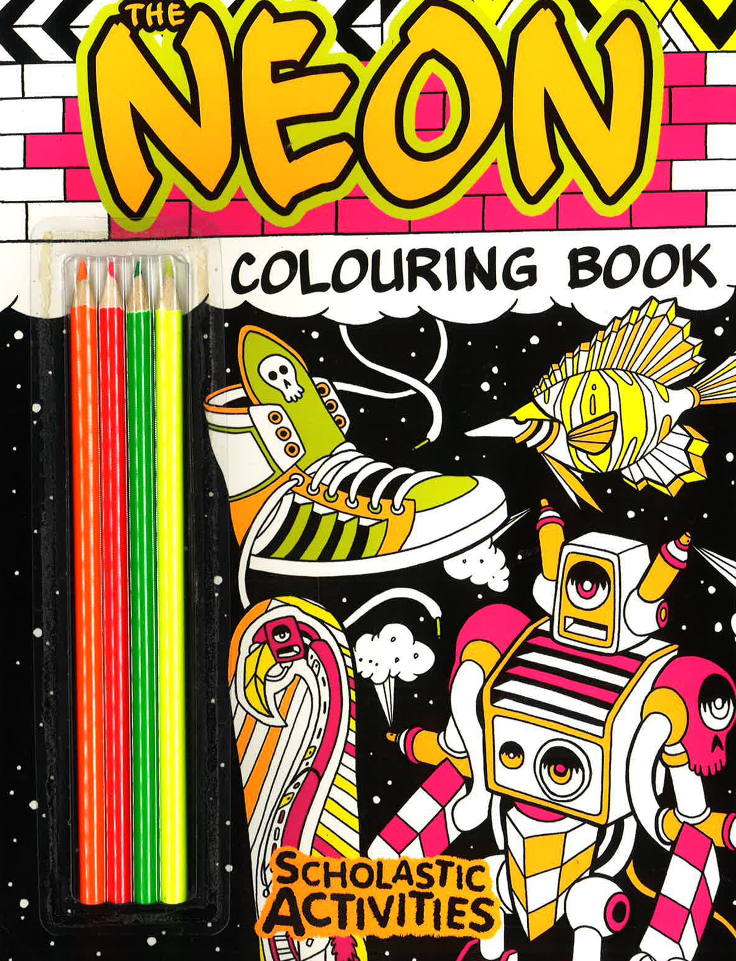 Neon Colouring Book
