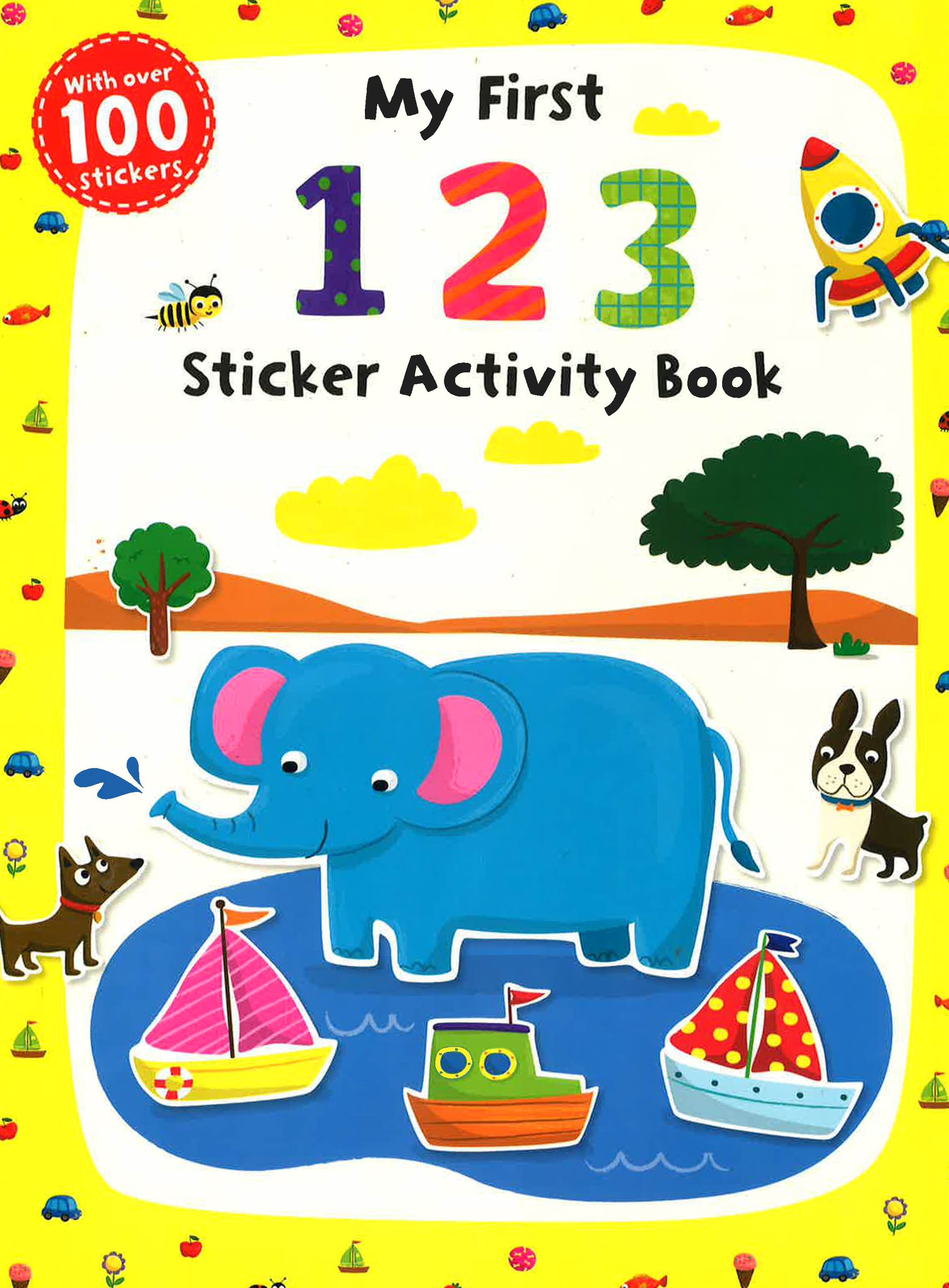Firstskills:1 2 3 Sticker Bk