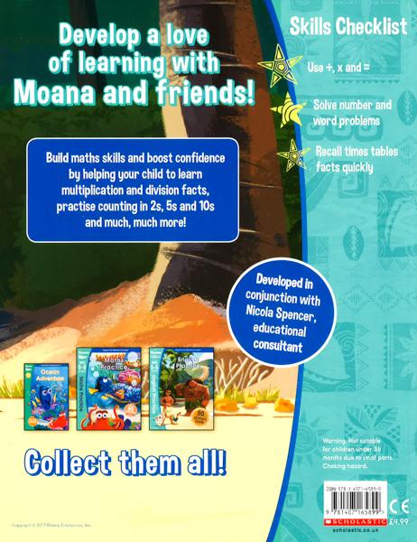 Moana: Multiply And Divide! (Ages 6-7)