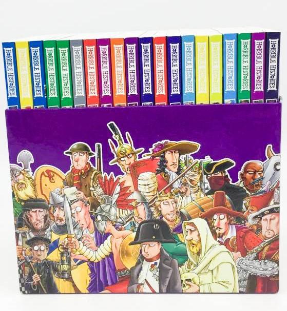 Horrible Histories: Blood Curdling Box Of Books (20 Books)