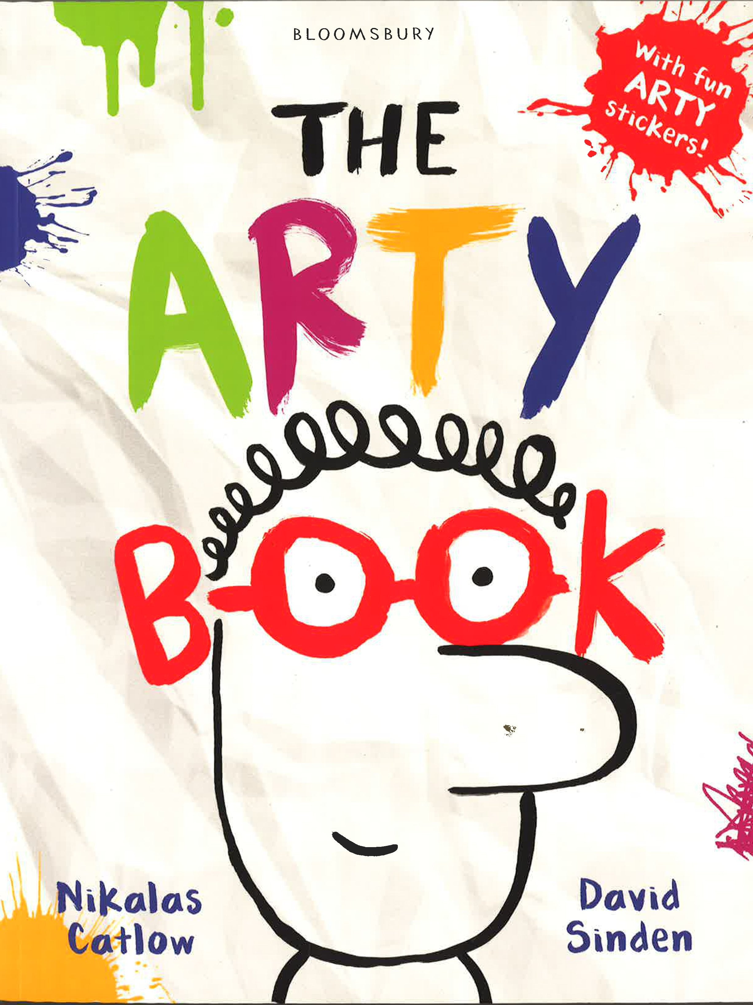 The Arty Book - With Fun Arty Stickers!