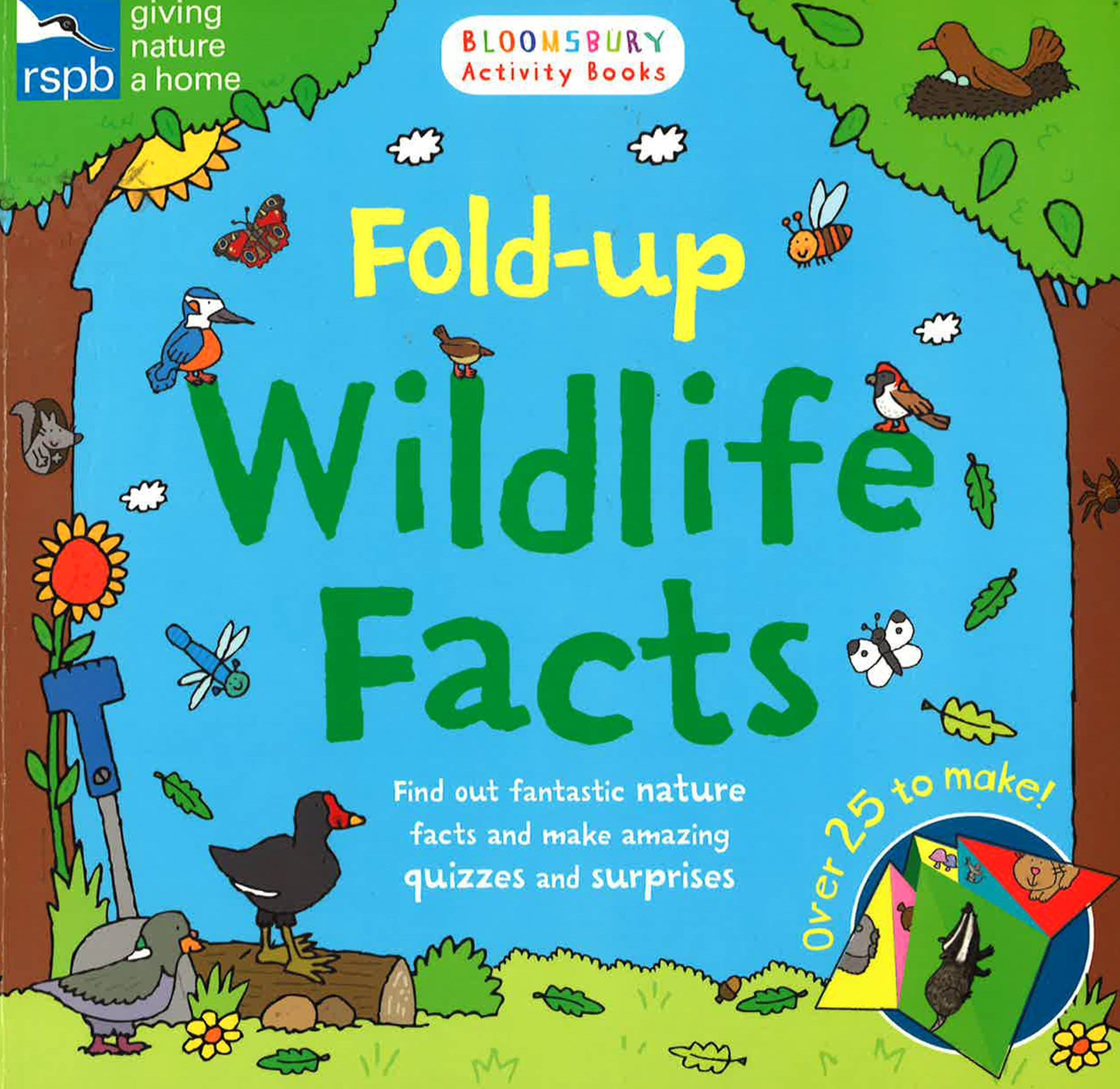 Bloomsbury Activity Books : Fold-Up Wildlife Facts